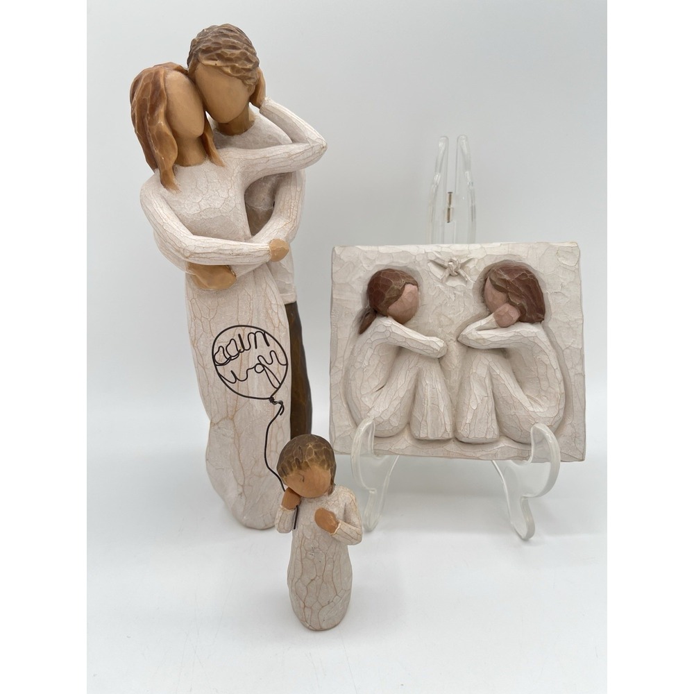 Willow Tree Friendship Miss You Together Susan Lordi Demdaco Figurines Lot 3